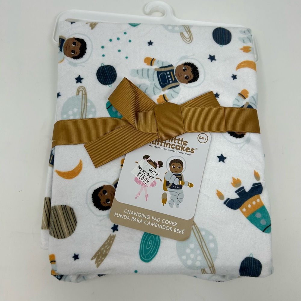 NWT Little Muffincakes Baby Boy Changing Pad Cover
